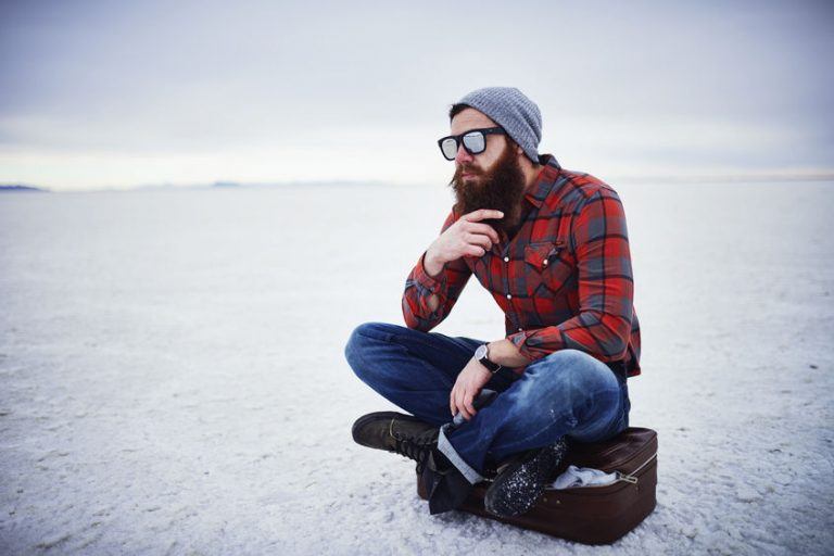 2. "How to style long blonde hair for a lumbersexual look" - wide 2