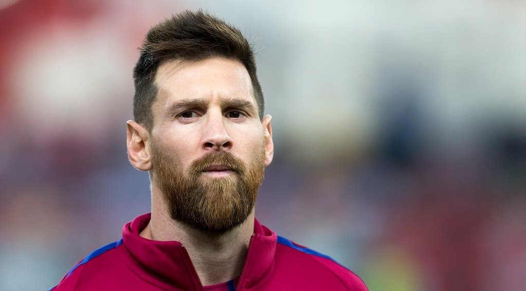 Lionel Messi and His Full Beard Style