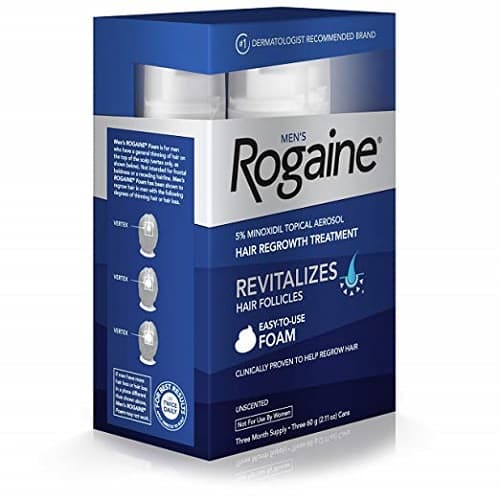 Men's Rogaine 5% Minoxidil Foam