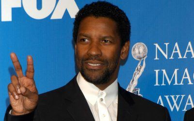 Denzel Washington and His Handsome and Manly Goatee Beard