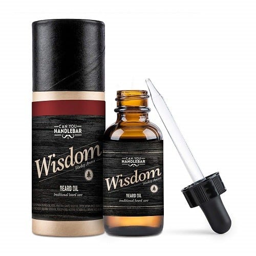 Can You Handlebar Wisdom Beard Oil