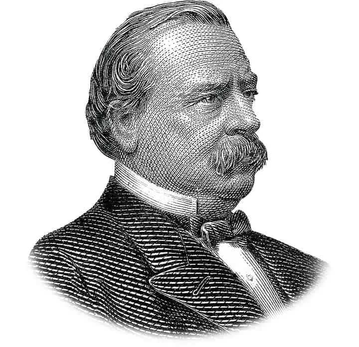 Presidents With Facial Hair But Without Beards - Grover Cliveland