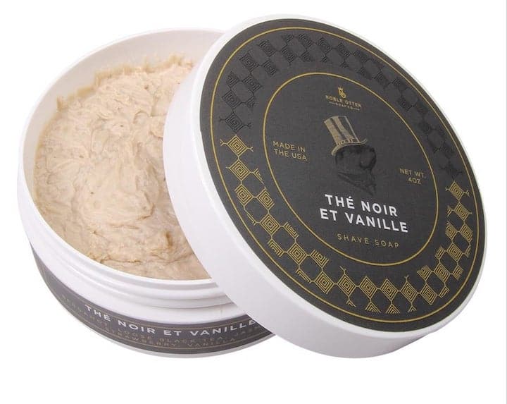 Noble Otter Shave Soap The Noir et Vanille