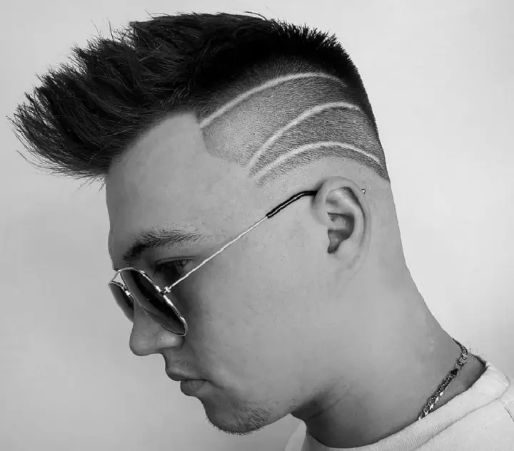 Disconnected Undercut Short Haircut For Men