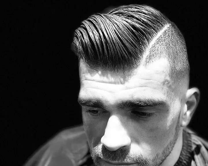 High Fade Pompadour