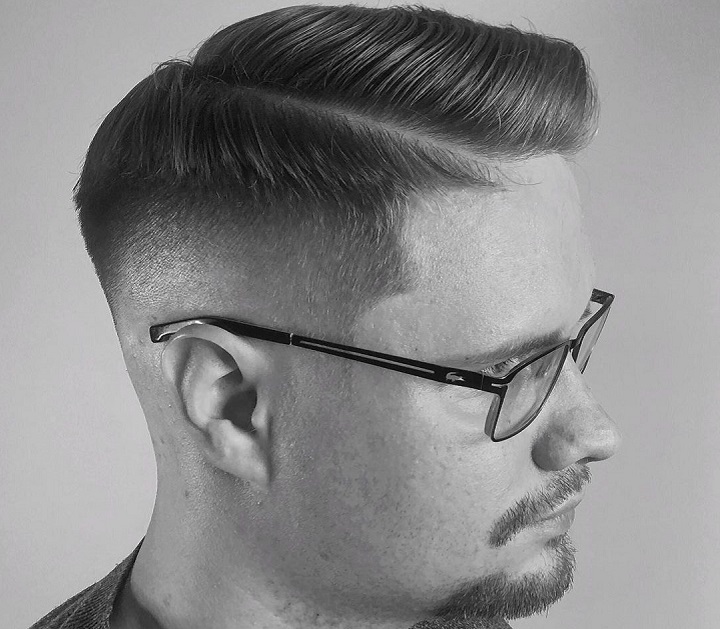 Side Part Fade 