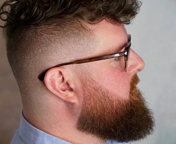 The Harden tapered beard style