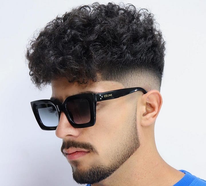 Cool Mid Fade Perm