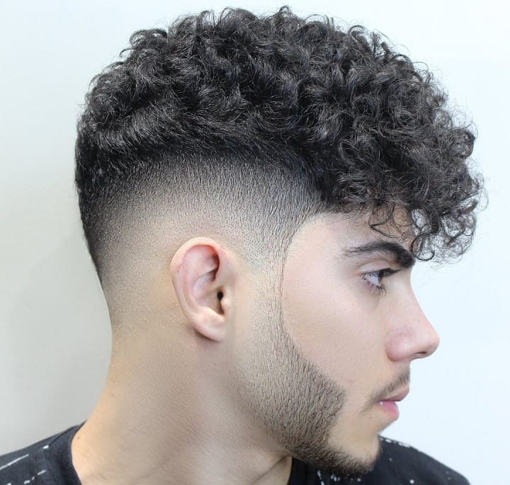 Fade Perm Hairstyle for Men 