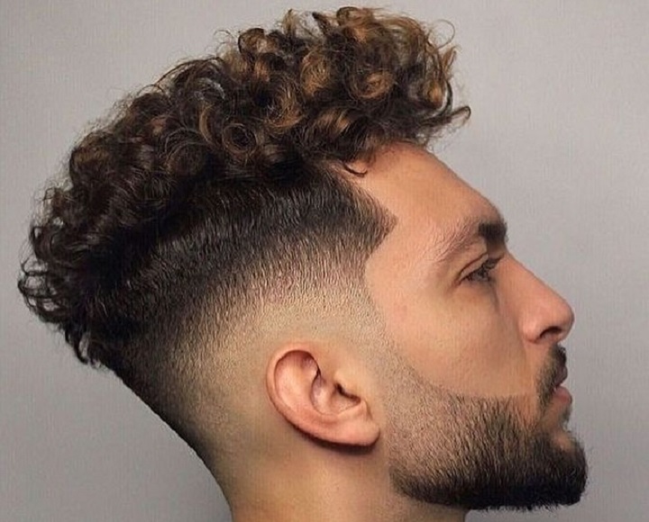 Shadow Fade And Curly Top