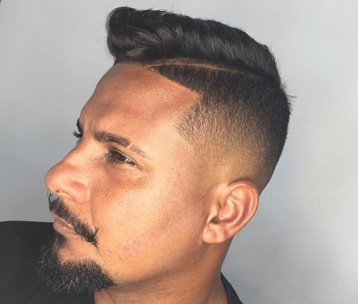 Indian Textured Side Part