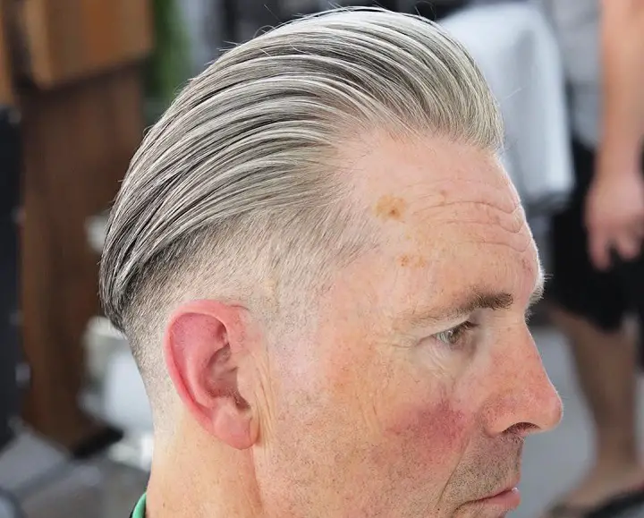 Comb Over Slick Back