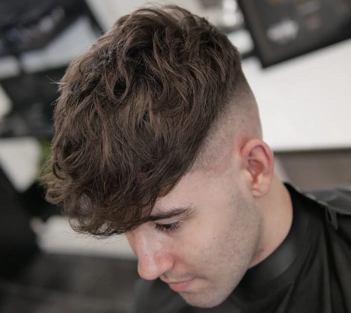 Fringe Perm With Zero Fade