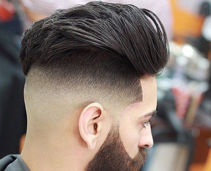 High Fade Undercut mens classic haircut