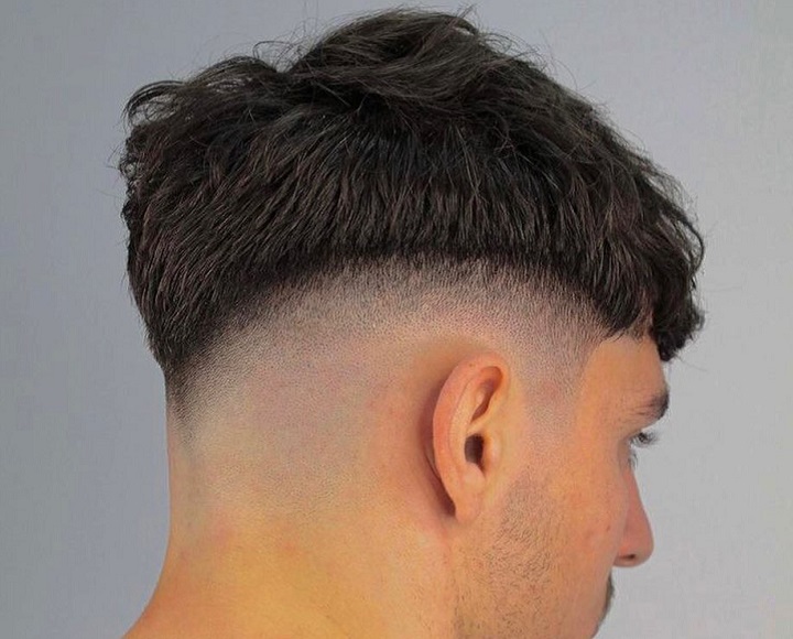 Tapered Undercut classic haircut