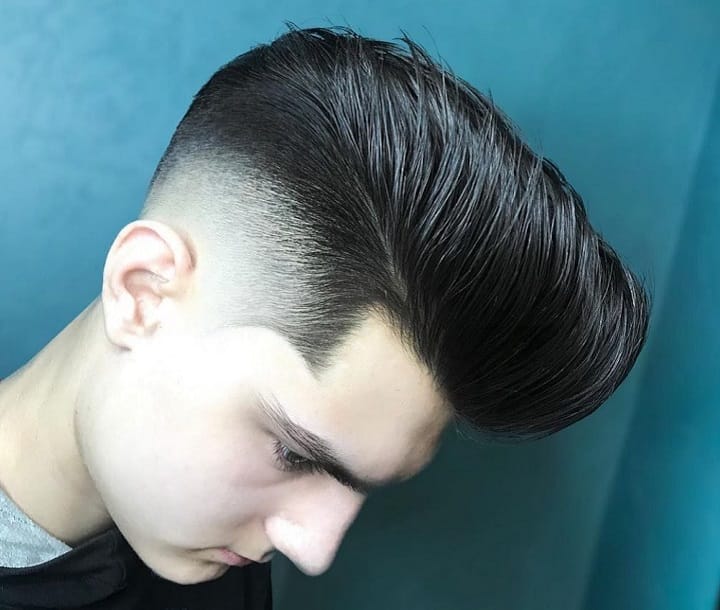 Vintage Pompadour Style