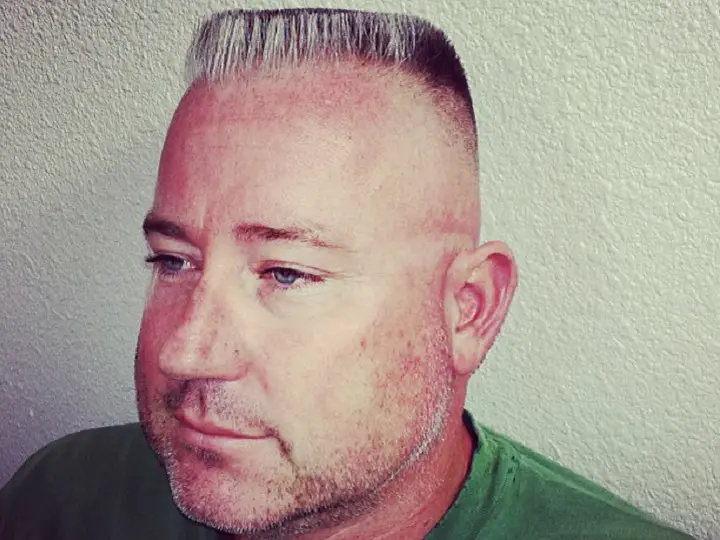 Skin Fade With Short Spiky Top