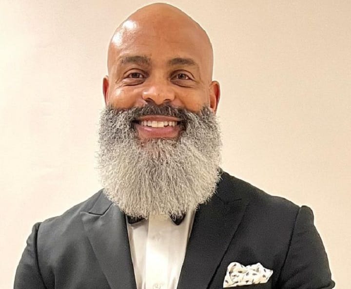 Bald, Black and Bearded 