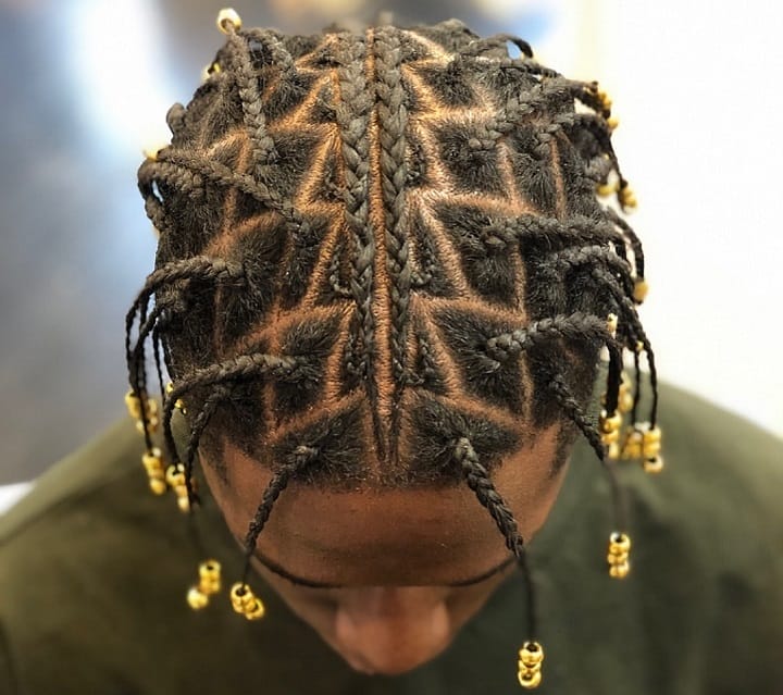 Braids With Beads 