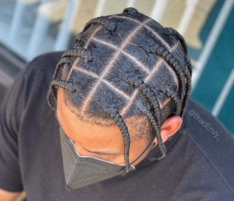 45 Clever Box Braids for Men Who Like to Stand Out With Their Haircut