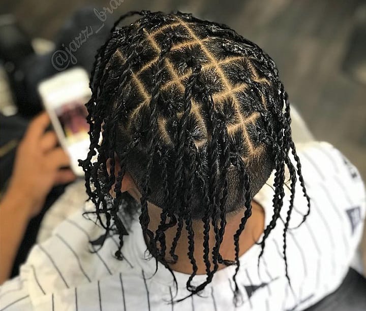 Fade And Twisted Braids