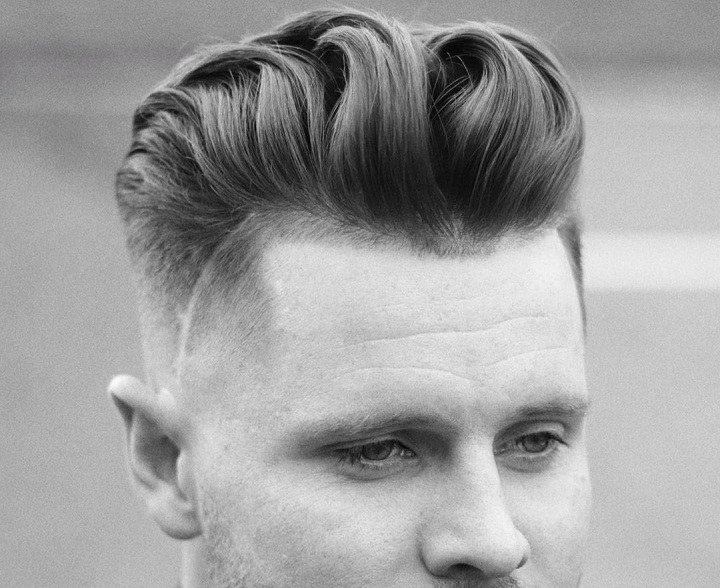 Fingered Styled Pompadourwhat is a layered haircut for guys layer hair cut for men layered haircut male 