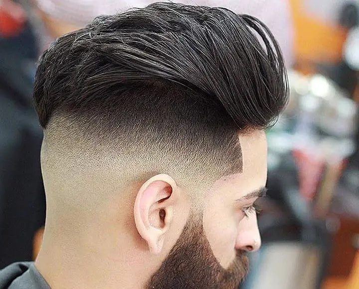 High Fade Undercutmen's shoulder length hair with layers short layered haircuts men layered mens hairstyles 