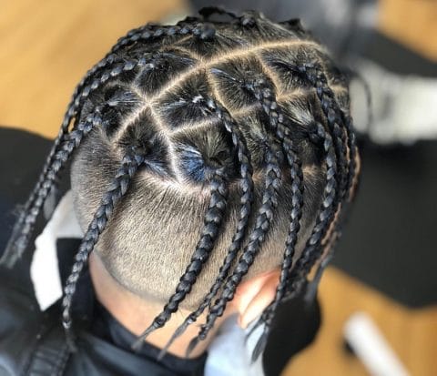 45 Clever Box Braids for Men Who Like to Stand Out With Their Haircut