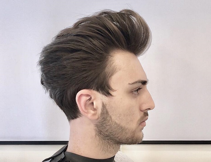 Pompadour Hairstyles for Gay Men