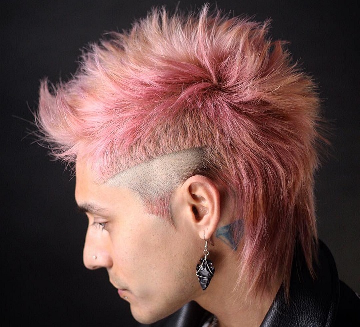 Punk Hair 70s Hairstyles for Men