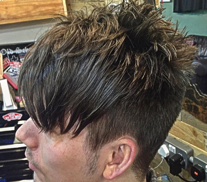 Shaggy With Bangsmen's layered haircuts layer cut for men layered hair for men 