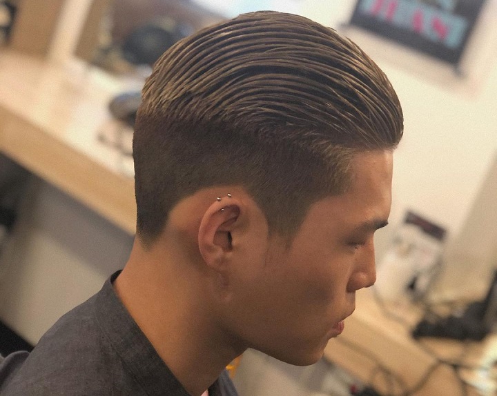 Slick Backshort haircuts for asian men
taper haircut asian
undercut asian hair
