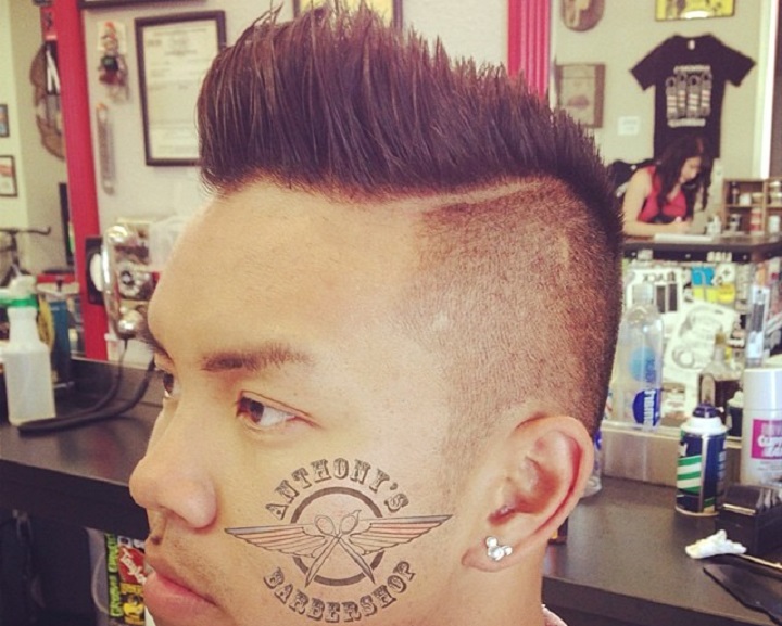 Spiky And Fadeasian haircuts for round faces male
asian men's hairstyle for round face shape
asian undercut
