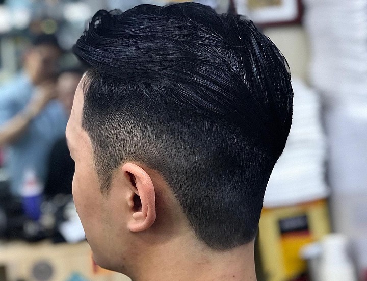 Textured And Slick Backkorean haircut for round face male
asian men hairstyle round face
asian taper fade
