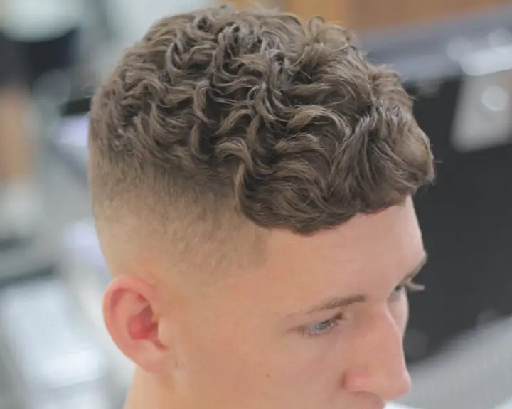 Textured Crop and High Fade and Line Up