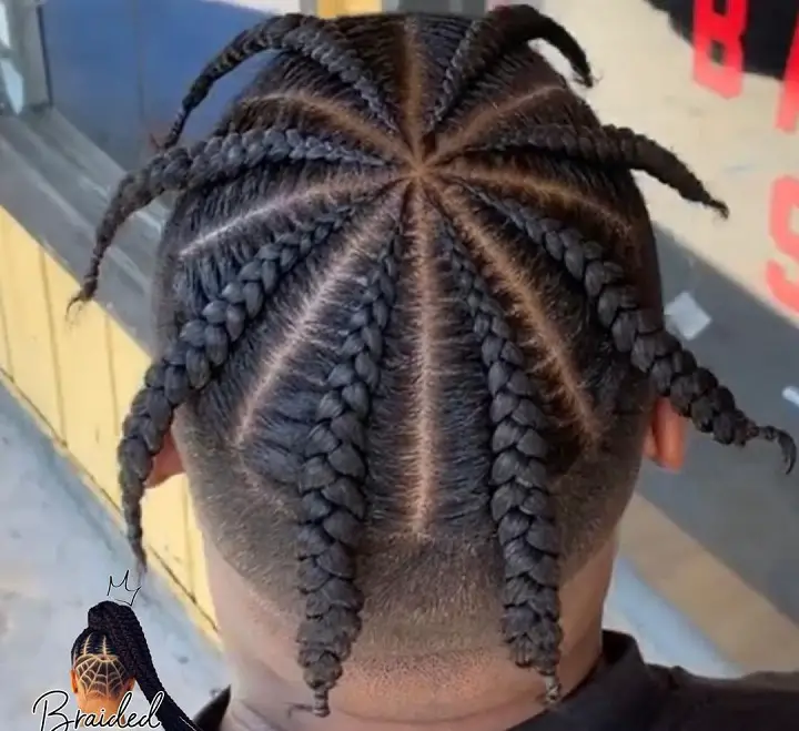 Thick Braids Starpop smoke hairstyles men pop smoke braids pop braids 