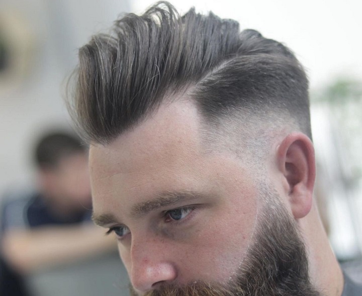 Blow Up Hairstyle With Medium Fademedium fade short hair
medium fade short hairstyles for men
medium fade short top
