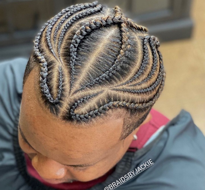 Braided Art And Fadestylish cornrows for men
thick cornrows male
best cornrow hairstyles for men
