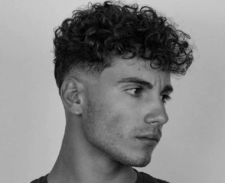 Fade And Curly Top