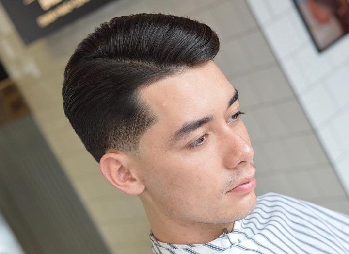 Low Fade With Textured Side Part