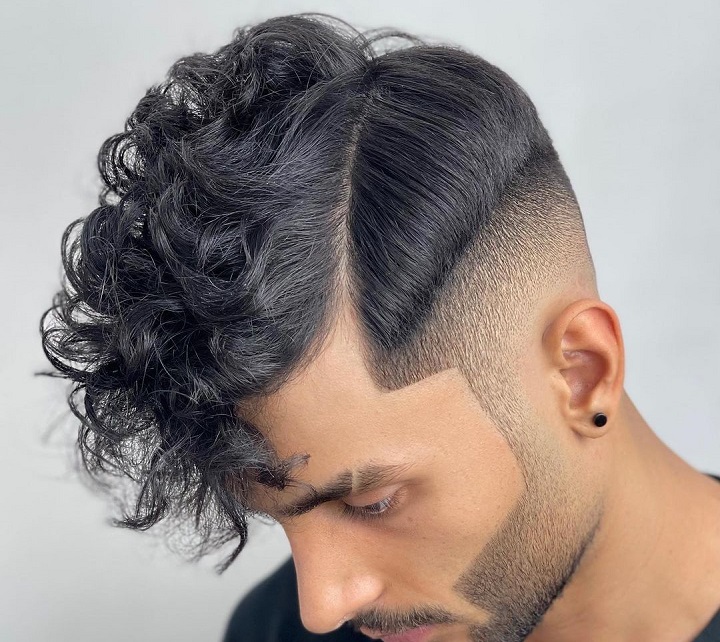 Side Swept Fringe Edgar Haircuts
