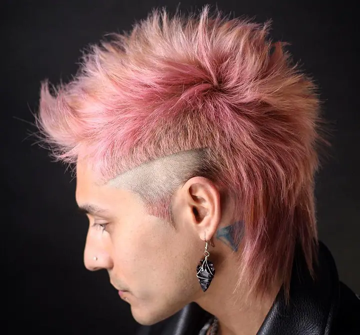 Skin Fade Modern Mullet For Men 