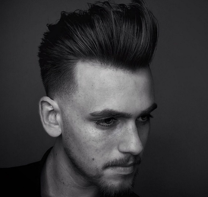Taper Cut and Sleek Combover 