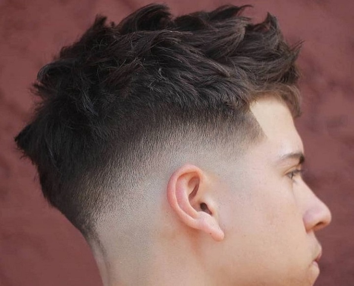 Textured Quiff French Crop Haircuts