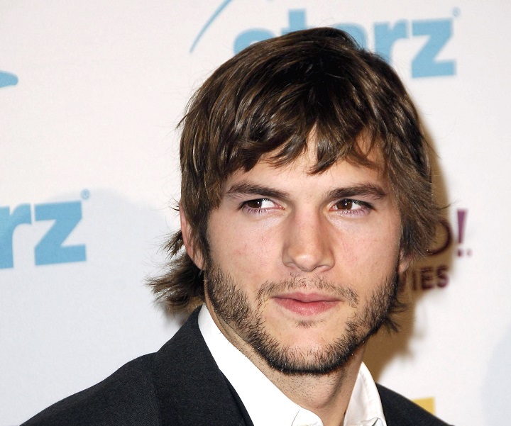 Ashton Kutcher With Beard