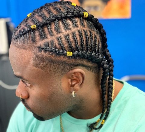 40 Coolest 4 Braids Hairstyles for Men: Step-By-Step Hair Guide