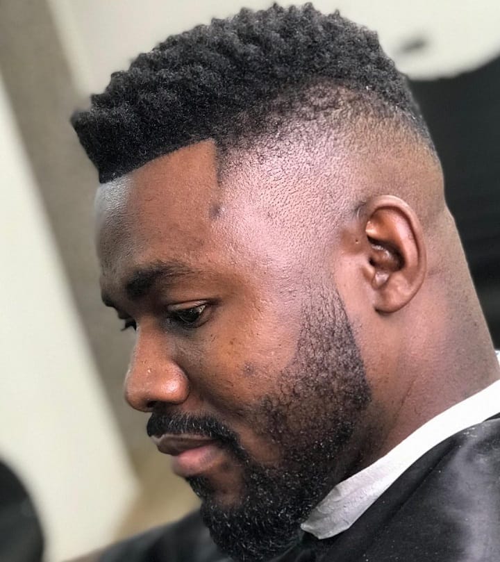 Box Fade small afro hairstyles men
3 step afro hair cut
african hair cut style
