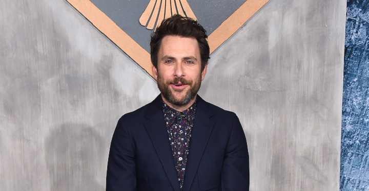 Charlie Day With Beard in a Suit