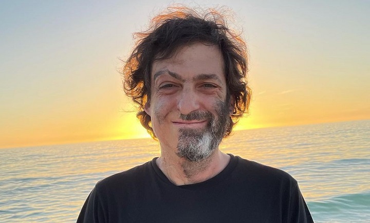 Dan Ariely on the Beach During Sunset