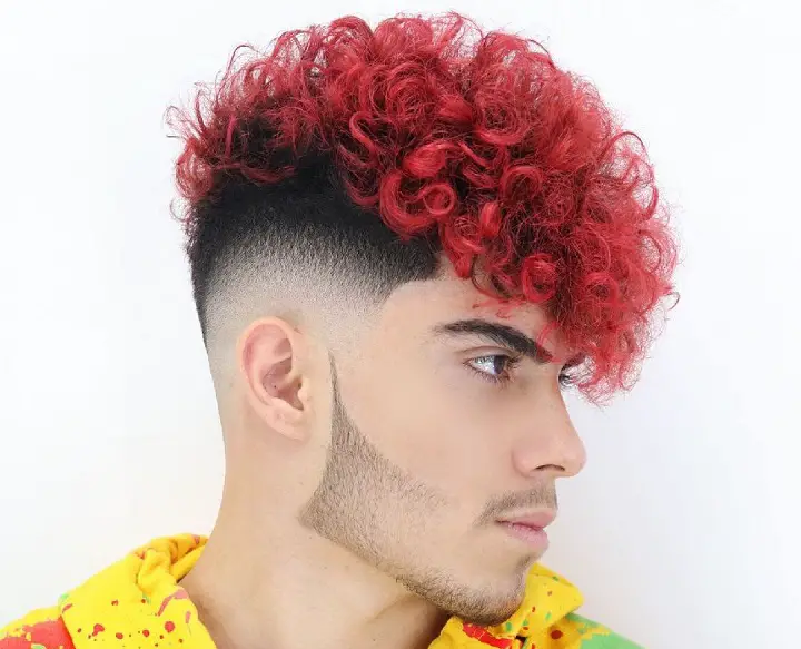 Dyed Curly Topcrop top men haircut
crop top skin fade
crop top taper
